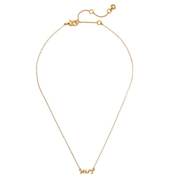 KATE SPADE • Say Yes Mrs. Necklace - Picture 3 of 4